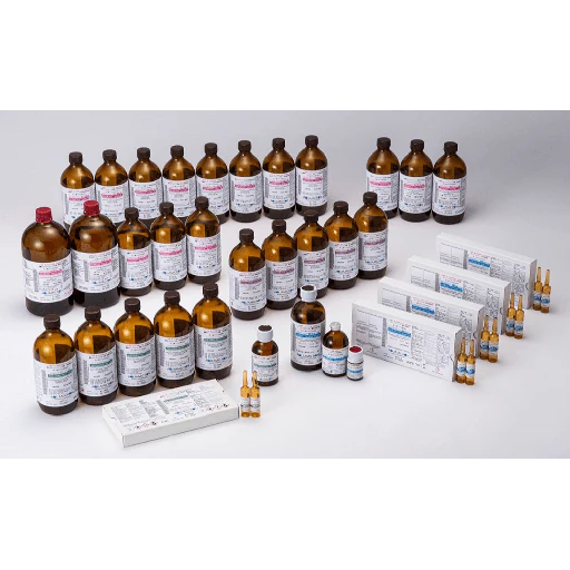 Sulfur in Isooctane Calibration Standards, 6 standards per set, 2 ml ampule each, Concentrations @ Blank, 1, 2.5, 5, 7.5, 10 ng/ul
