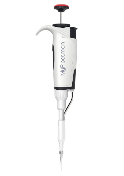 MyPipetman Select P10. Fully-autoclavable, air-displacement pipette