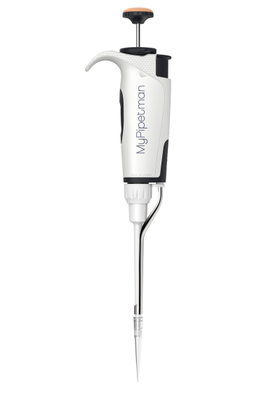 MyPipetman Select P100. Fully-autoclavable, air-displacement pipette