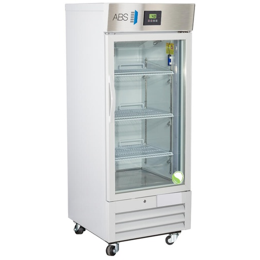 12 Cu. Ft. Single Glass Door Premier Laboratory Refrigerator . Warranty: 2/5