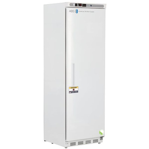 14 cu. ft. capacity General Purpose Laboratory Solid Door Refrigerator with microprocessor temperature controller, audible and visual high/low temperature alarms, remote alarm contacts, and casters. Warranty: 1/5