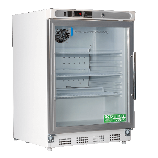 4.6 Cu. Ft Left Hinged Glass DoorPremier Undercounter Built-In Refrigerator. Warranty: 2/5