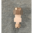 CONNECTOR FOR HEATING TUBE OUTLET