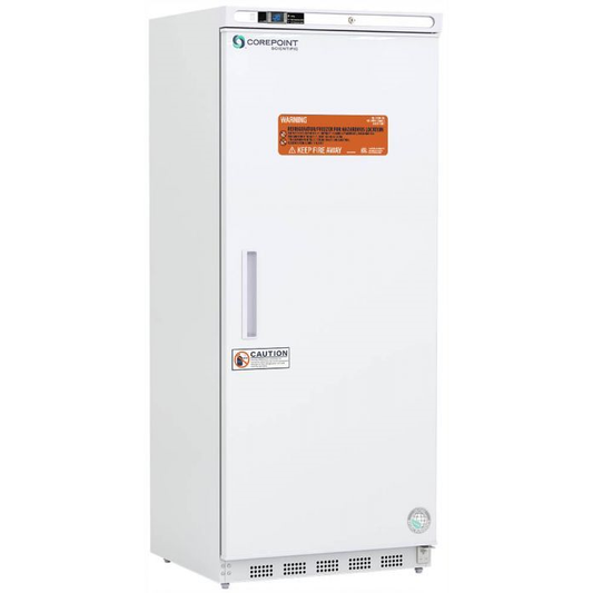 20 Cu. Ft. Hazardous Location Manual Defrost Freezer with 7 inner doors & Fast-Freeze compartments