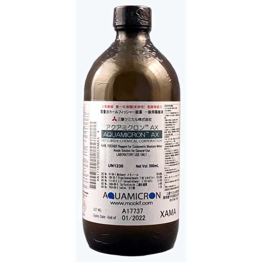 Aquamicron AX 500ml, One (1) Bottle or Ten (10) Bottles/Box, General-Use Pyridine-Free, Chloroform-Free Type