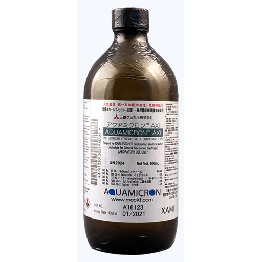 Aquamicron AXI 500ml, One (1) Bottle or Ten (10) Bottles/Box, General-Use Pyridine-Free, Chloroform-Free Type