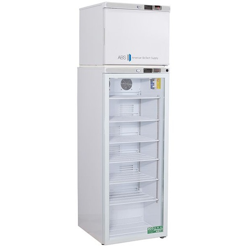 12 Cu.Ft Total Capacity, 2 Ext.Doors (Solid & Glass) AUTO DEFROST FREEZER Premier Combination Refrigerator/Freezer Warranty: 2/5