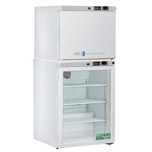 7 Cu.Ft Total Capacity, 2 Ext.Doors (Solid & Glass) AUTO DEFROST FREEZER Premier Combination Refrigerator/Freezer. Warranty: 2/5